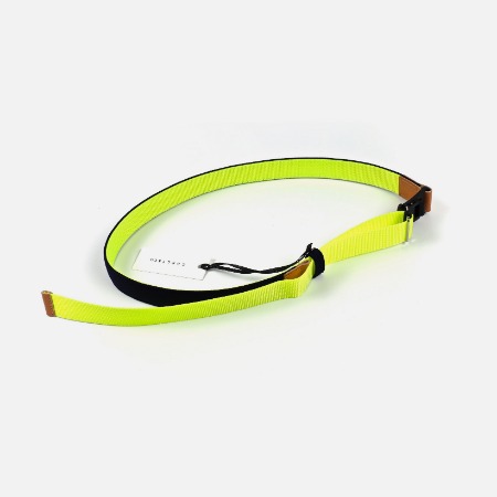 [Curly] Track Tape Belt Yellow