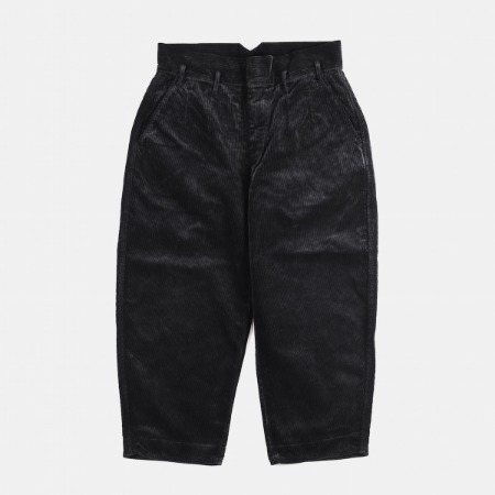 [Porter Classic] Corduroy Classic Pants Black