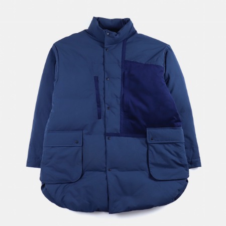 [Porter Classic] Weather Down Shirt Jacket Navy