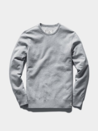 [Reigning Champ] Midweight Terry Crewneck Heather Grey
