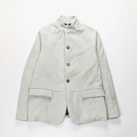 [Bergfabel] Tyrol Leather Jacket White