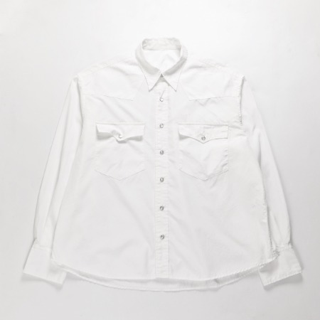 [Porter Classic] Old West Shirt White