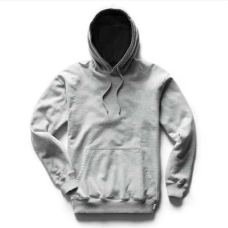 [Reigning Champ] Midweight Terry Relaxed Hoodie Heather Grey