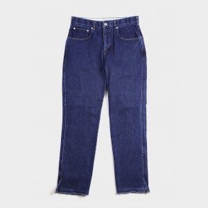 [Curly] Mazarine 5P Jeans Cut off Washed indigo