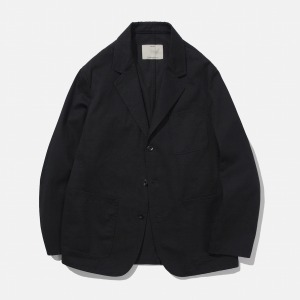 [POTTERY] Washed Sports Jacket Black