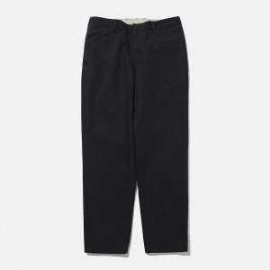 [POTTERY] Washed Tapered Pants Black