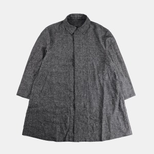 [Porter Classic] &quot;BRESSON&quot; Linen Gentlemen&#039;s Coat Grey