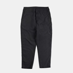 [Porter Classic] Weather Cropped Pants Black