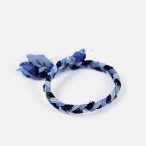 [Porter Classic] H/W Pewter Bracelet New Blue