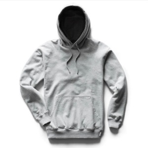 Midweight Terry Relaxed Hoodie Heather Grey