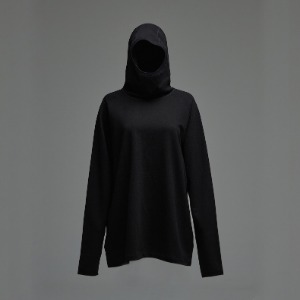 Lcbx Balaclava hoodie black (4n flat seam)