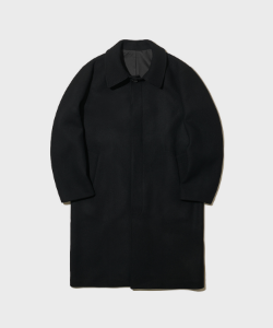 [BEARDED KID] Silhouette Mac Coat Black