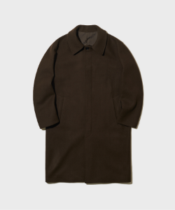 [BEARDED KID] Silhouette Mac Coat Brown
