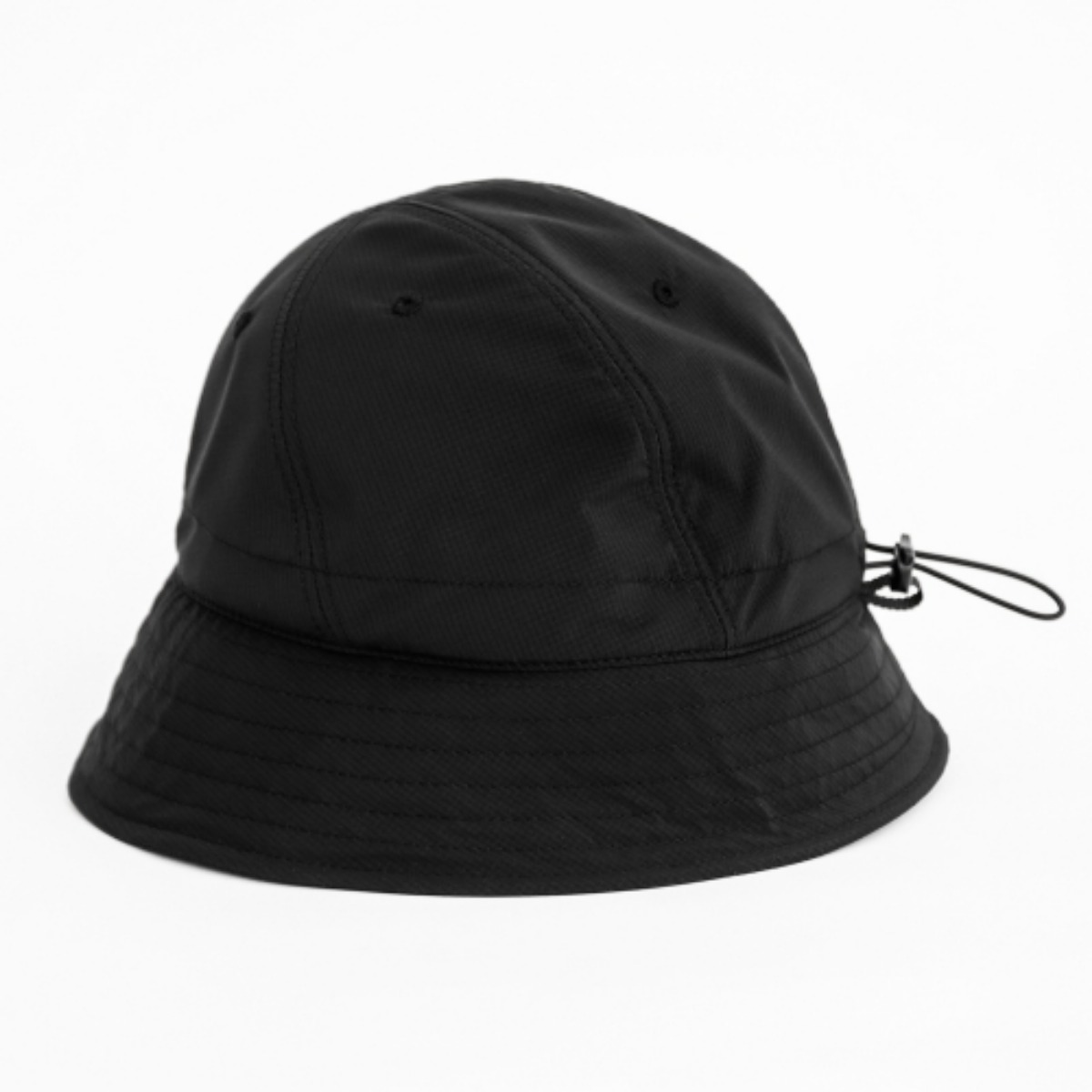 [Cayl] Stretch Nylon 6Panel Hat Black