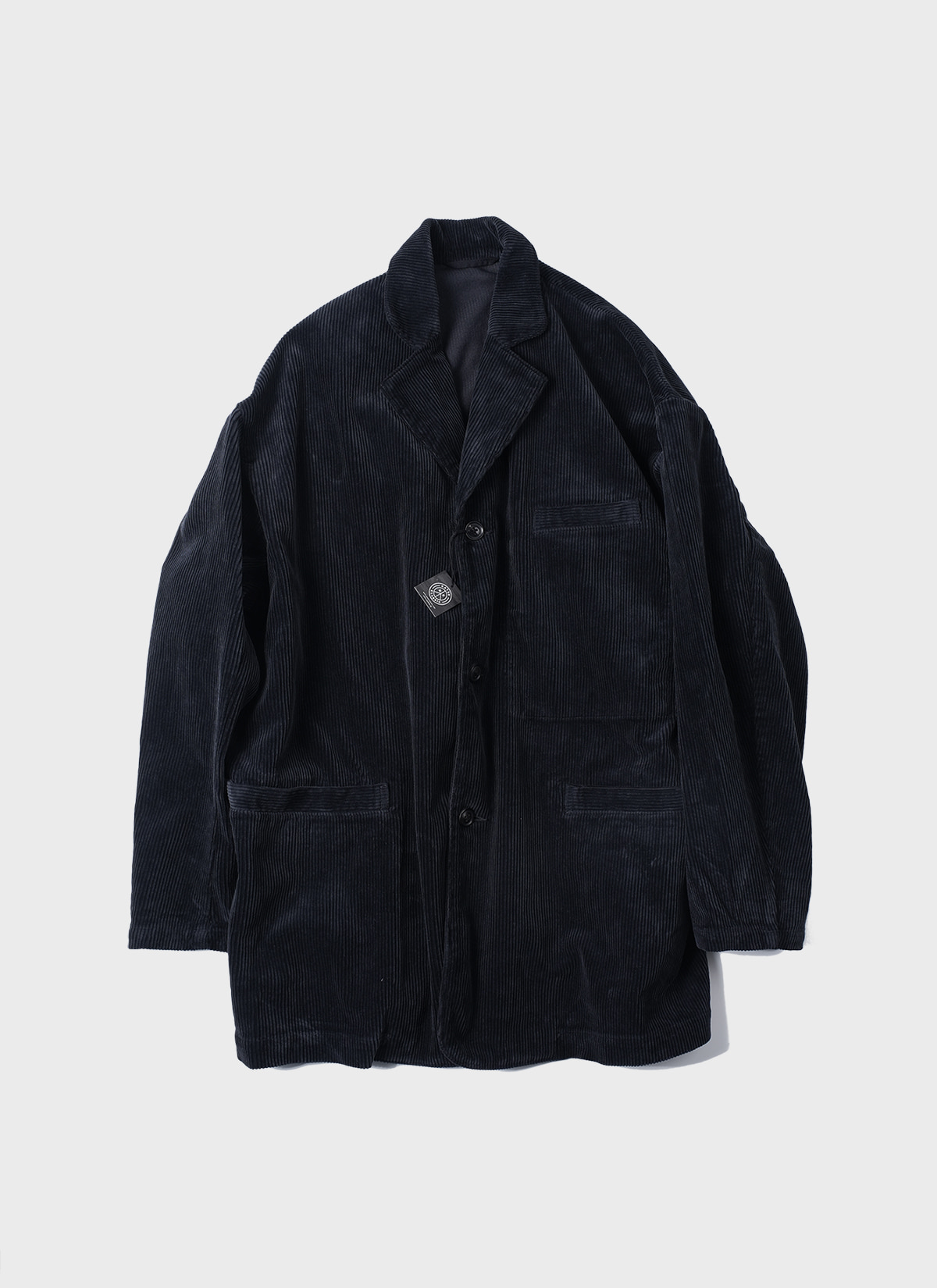 Corduroy Modigliani Jacket Black