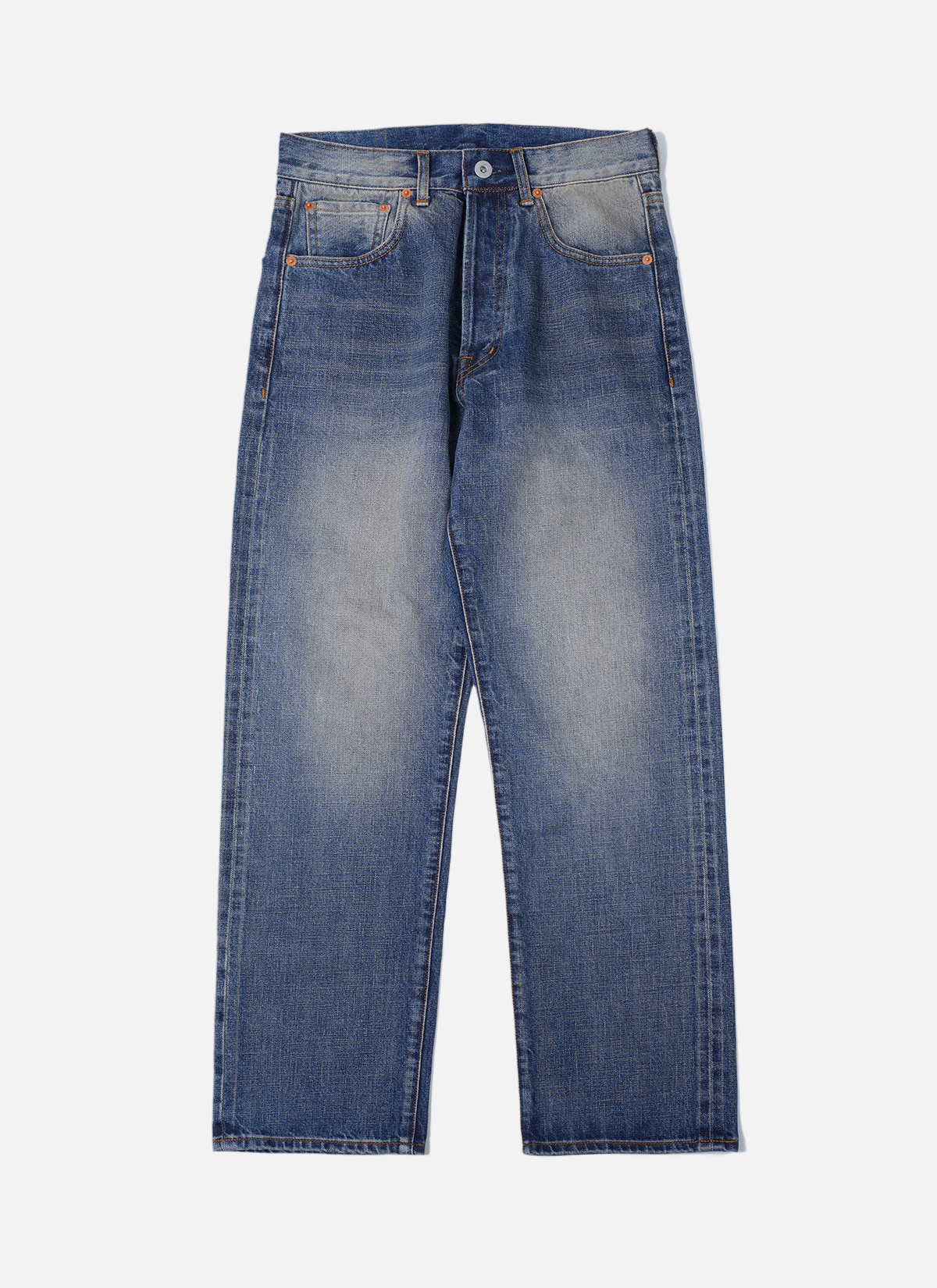 Woody Pants Dirty Wash ( Japanese Selvedge Denim Fabric by COLLECT CO. LTD )