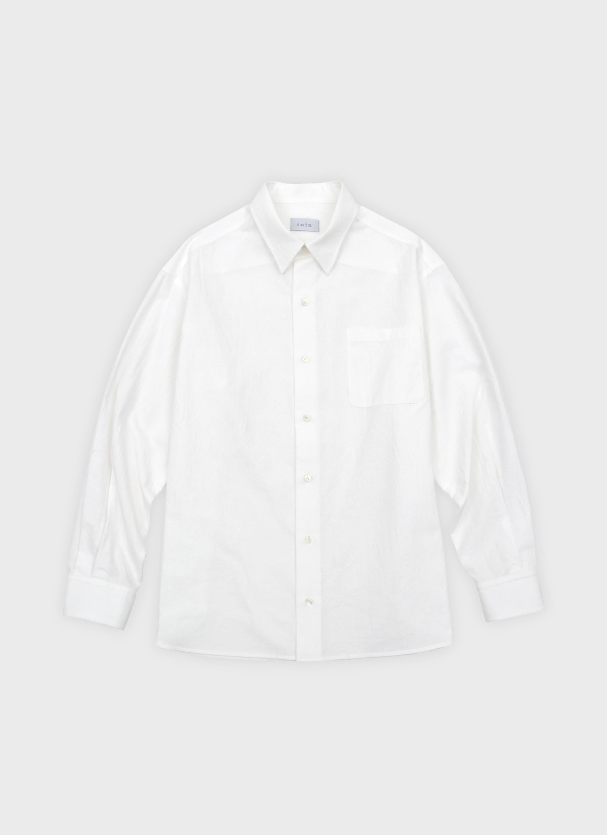 Cloud Shirt White (Crinkle)