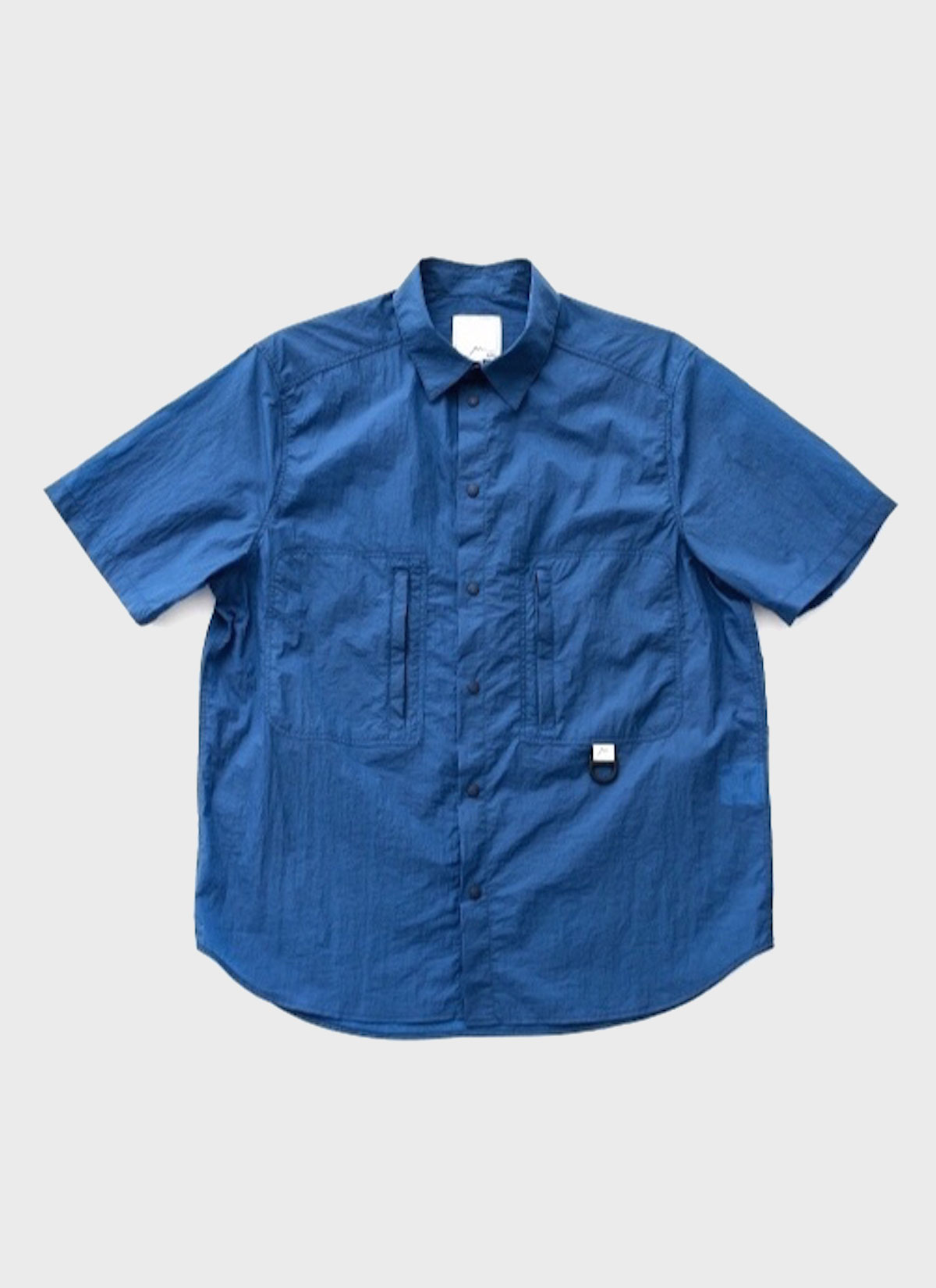 Nylon Short Sleeve Hiker Shirts Blue