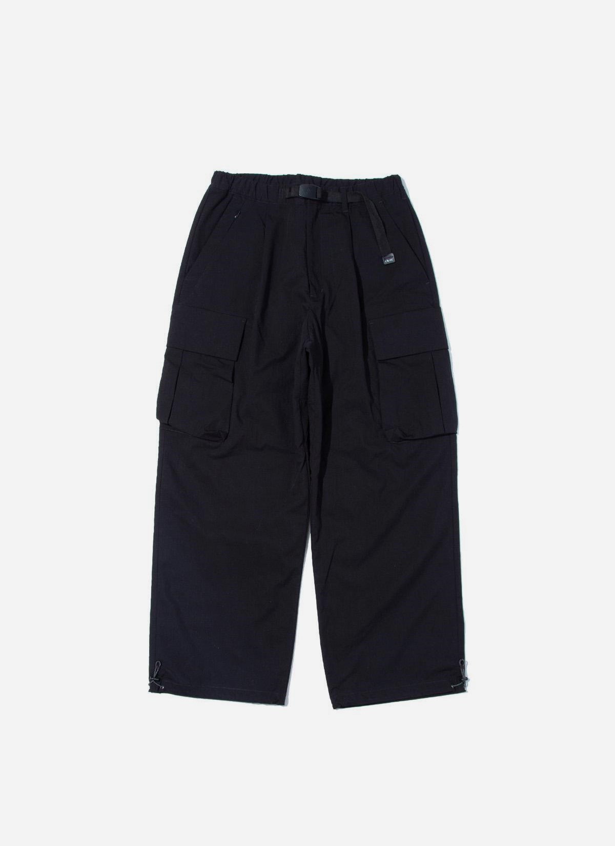 Gramicci by F/CE. TECHNICAL CARGO WIDE PANT BLACK