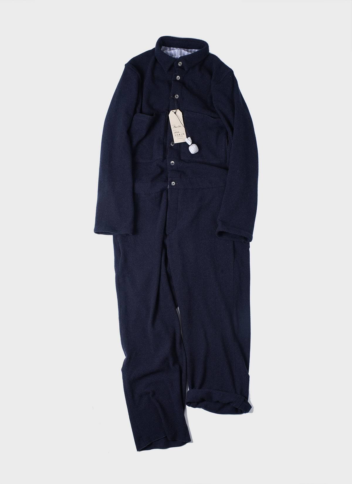 Overall Black Navy