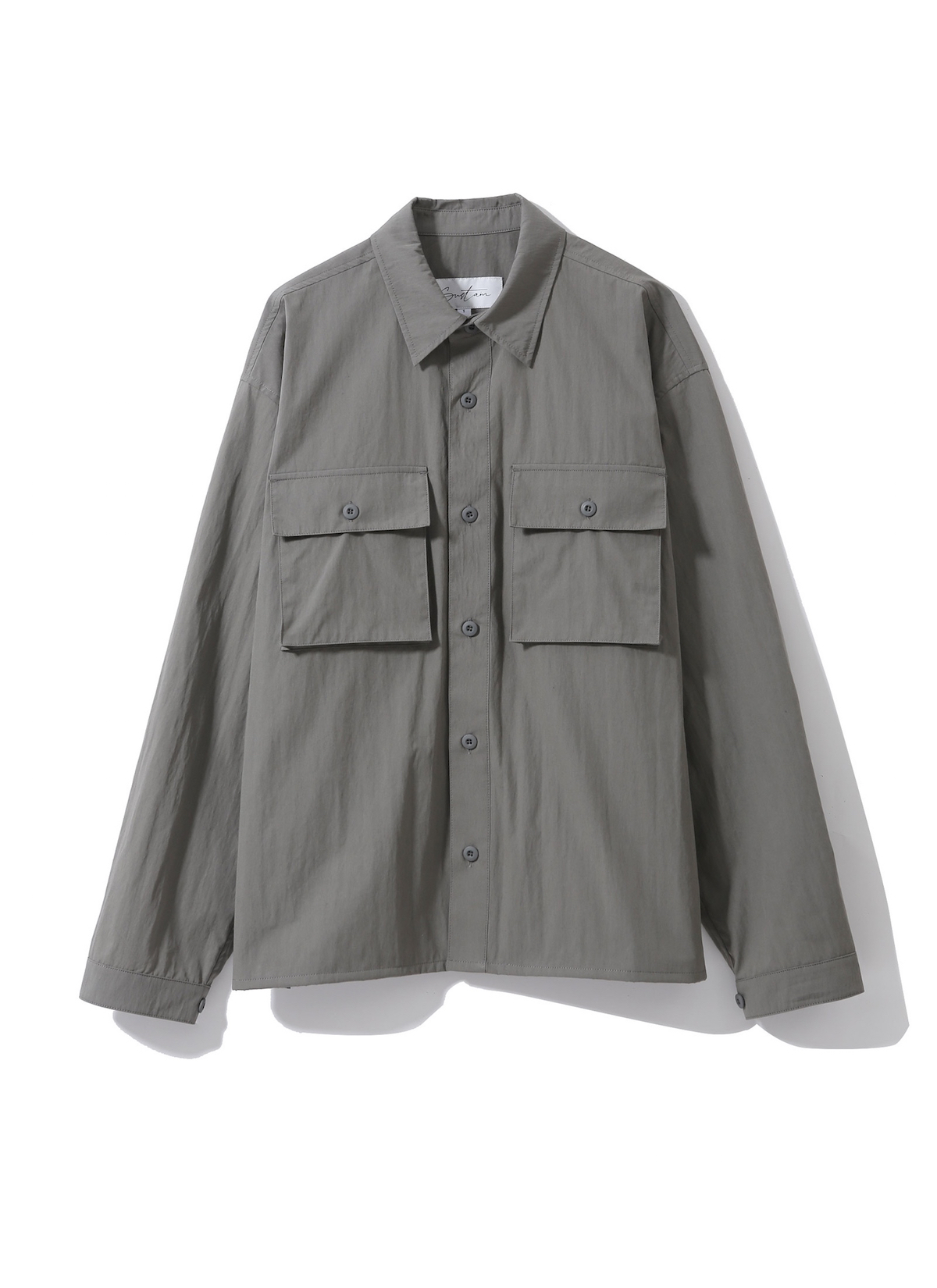 4PK Shirt Jacket Olive Grey