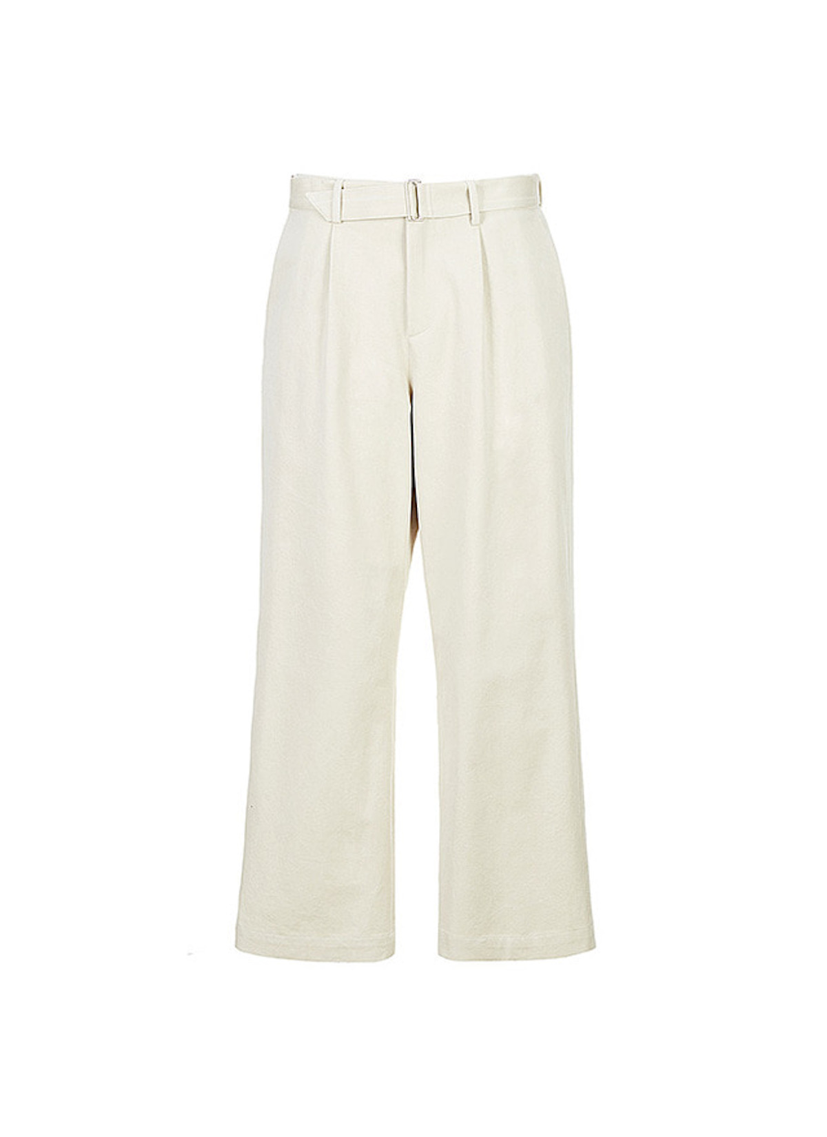 BELTED PANTS IVORY