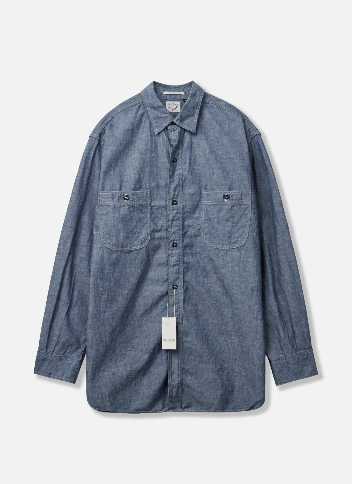 Chambray Work Shirt Vintage Fit