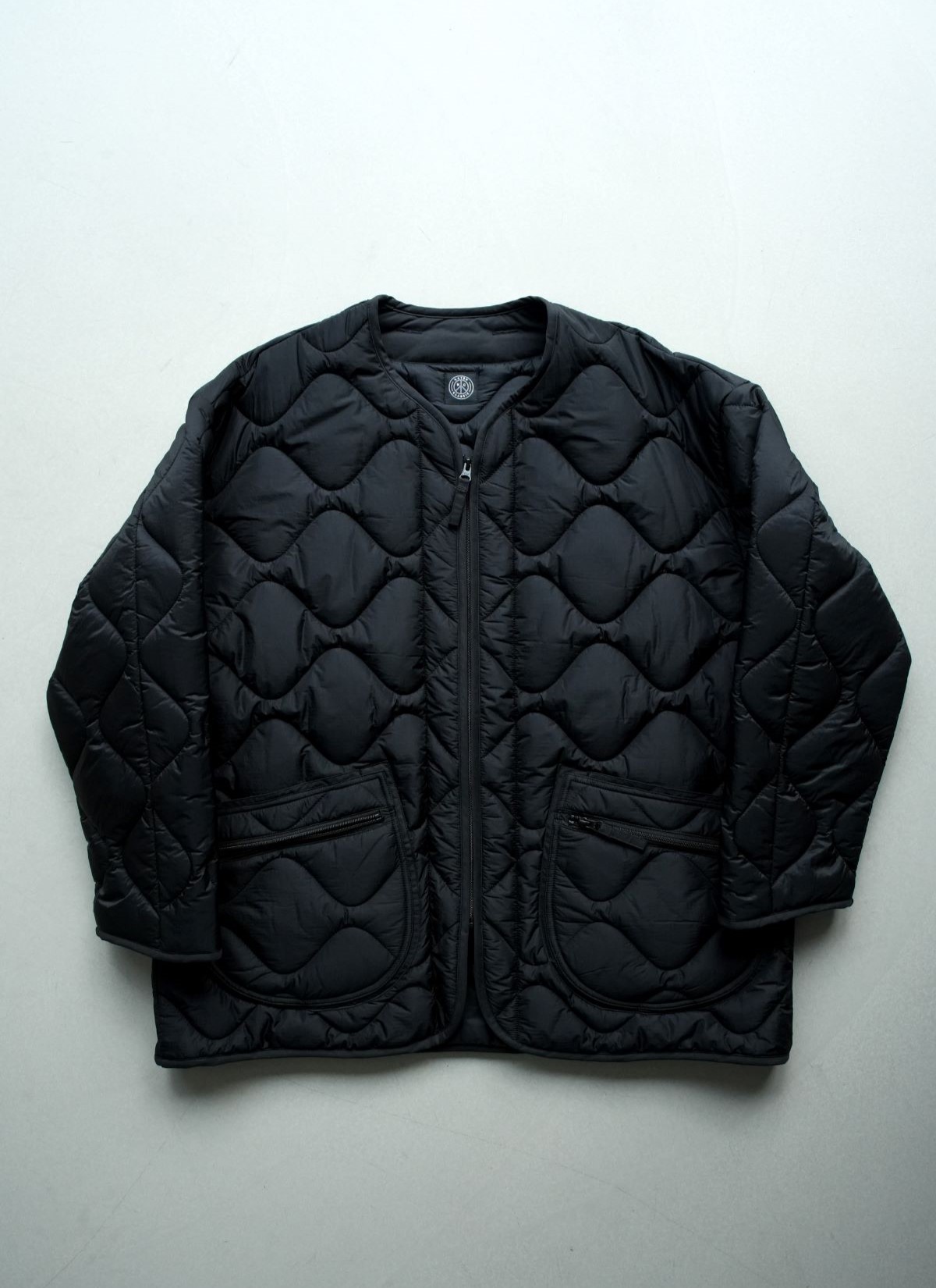 Liner Nylon Military Jacket Black